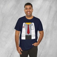 Mini-Bodz Doctor (Shirt & Tie) - Short Sleeve Crewneck T-Shirt