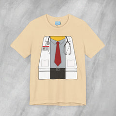 Mini-Bodz Doctor (Shirt & Tie) - Short Sleeve Crewneck T-Shirt