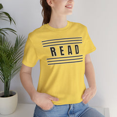Read Between the Lines - Short Sleeve Crewneck T-Shirt