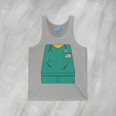 Mini-Bodz Scrubs (Green) - Jersey Tank Top