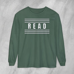 Read Between the Lines - Long Sleeve Crewneck T-Shirt