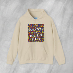 I Survived the Ball Pit - Mediumweight Hoodie