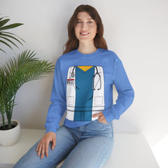 Mini-Bodz Doctor (Blue Scrubs) - Mediumweight Sweatshirt