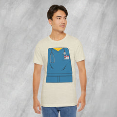 Mini-Bodz Scrubs (Blue) - Short Sleeve Crewneck T-Shirt