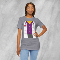 Mini-Bodz Doctor (Button-Up Shirt) - Short Sleeve Crewneck T-Shirt