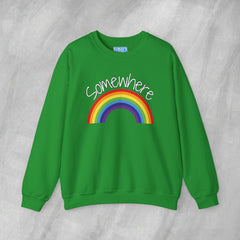 Somewhere Over the Rainbow - Mediumweight Sweatshirt