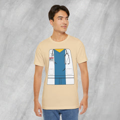 Mini-Bodz Doctor (Blue Scrubs) - Short Sleeve Crewneck T-Shirt