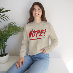 NOPE! - Mediumweight Sweatshirt