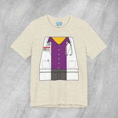Mini-Bodz Doctor (Button-Up Shirt) - Short Sleeve Crewneck T-Shirt