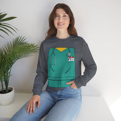 Mini-Bodz Scrubs (Green) - Mediumweight Sweatshirt