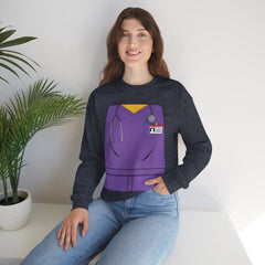 Mini-Bodz Scrubs (Purple) - Mediumweight Sweatshirt