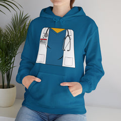 Mini-Bodz Doctor (Blue Scrubs) - Mediumweight Hoodie