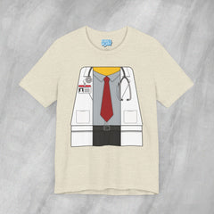 Mini-Bodz Doctor (Shirt & Tie) - Short Sleeve Crewneck T-Shirt