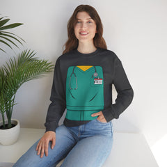 Mini-Bodz Scrubs (Green) - Mediumweight Sweatshirt