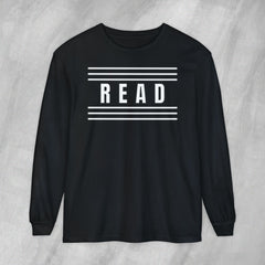 Read Between the Lines - Long Sleeve Crewneck T-Shirt