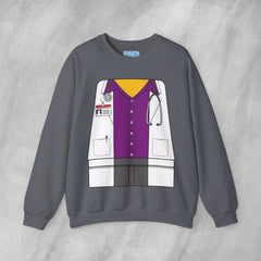 Mini-Bodz Doctor (Button-Up Shirt) - Mediumweight Sweatshirt