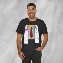 Mini-Bodz Doctor (Shirt & Tie) - Short Sleeve Crewneck T-Shirt