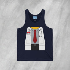 Mini-Bodz Doctor (Shirt & Tie) - Jersey Tank Top