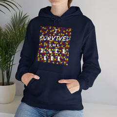 I Survived the Ball Pit - Mediumweight Hoodie