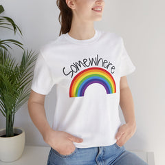 Somewhere Over the Rainbow - Short Sleeve Crewneck T-Shirt