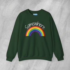 Somewhere Over the Rainbow - Mediumweight Sweatshirt