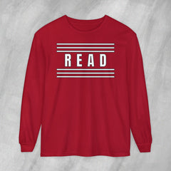 Read Between the Lines - Long Sleeve Crewneck T-Shirt