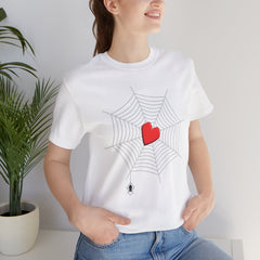 Heart of the Web - Short Sleeve Crewneck T-Shirt