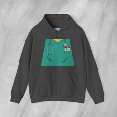 Mini-Bodz Scrubs (Green) - Mediumweight Hoodie