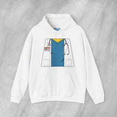 Mini-Bodz Doctor (Blue Scrubs) - Mediumweight Hoodie