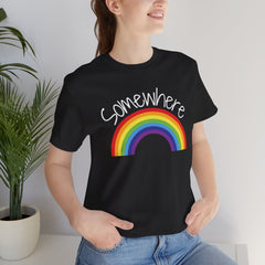 Somewhere Over the Rainbow - Short Sleeve Crewneck T-Shirt