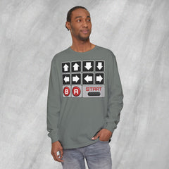 Cheat Code - Long Sleeve Crewneck T-Shirt