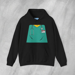 Mini-Bodz Scrubs (Green) - Mediumweight Hoodie