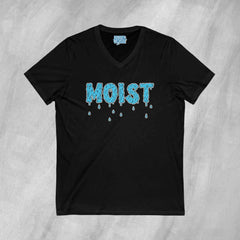 MOIST - Short Sleeve V-Neck T-Shirt