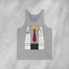 Mini-Bodz Doctor (Shirt & Tie) - Jersey Tank Top