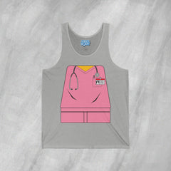Mini-Bodz Scrubs (Pink) - Jersey Tank Top