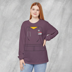 Mini-Bodz Scrubs (Garment Color) - Long Sleeve Crewneck T-Shirt