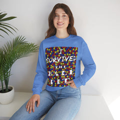 I Survived the Ball Pit - Mediumweight Sweatshirt