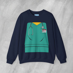 Mini-Bodz Scrubs (Green) - Mediumweight Sweatshirt