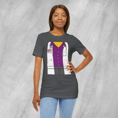 Mini-Bodz Doctor (Button-Up Shirt) - Short Sleeve Crewneck T-Shirt