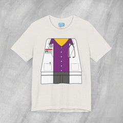 Mini-Bodz Doctor (Button-Up Shirt) - Short Sleeve Crewneck T-Shirt