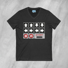 Cheat Code - Short Sleeve V-Neck T-Shirt