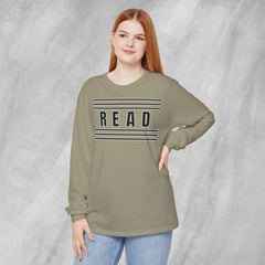 Read Between the Lines - Long Sleeve Crewneck T-Shirt