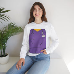 Mini-Bodz Scrubs (Purple) - Mediumweight Sweatshirt
