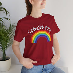 Somewhere Over the Rainbow - Short Sleeve Crewneck T-Shirt