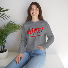 NOPE! - Mediumweight Sweatshirt