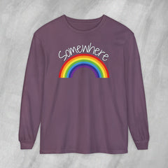 Somewhere Over the Rainbow - Long Sleeve Crewneck T-Shirt