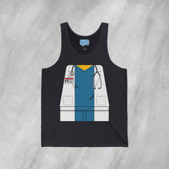 Mini-Bodz Doctor (Blue Scrubs) - Jersey Tank Top
