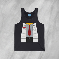 Mini-Bodz Doctor (Shirt & Tie) - Jersey Tank Top