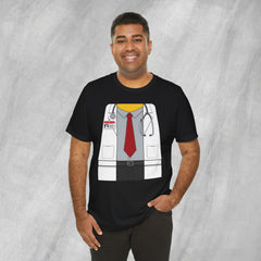 Mini-Bodz Doctor (Shirt & Tie) - Short Sleeve Crewneck T-Shirt