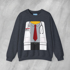 Mini-Bodz Doctor (Shirt & Tie) - Mediumweight Sweatshirt
